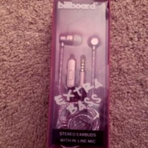 Billboard Extra Bass  stereo Earbuds